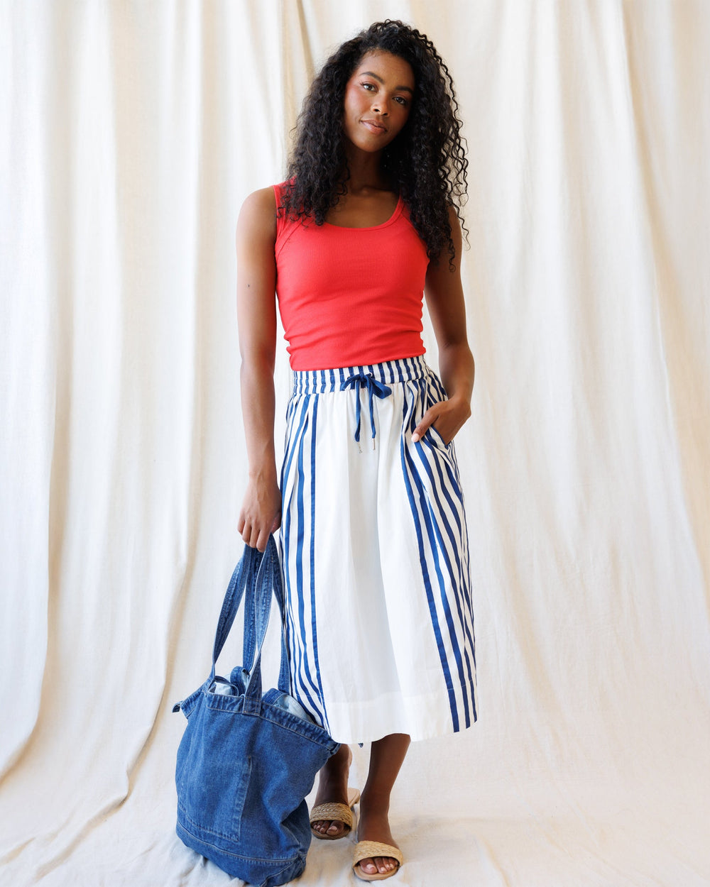 Sail Away Skirt | Boutique In USA, Skirts, $ 45.00, A Moment Of Now™