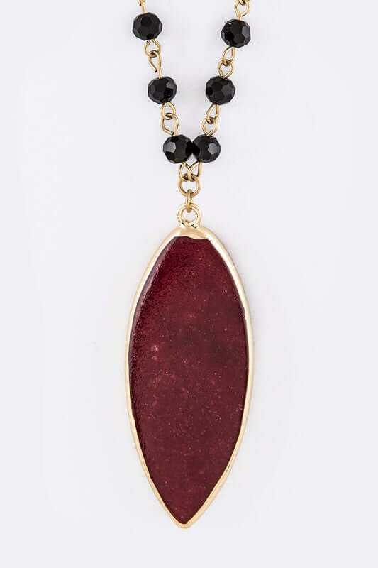 Opal Essence Pendant Necklace - Elegance & Style, Necklaces, $ 30.95, A Moment Of Now™