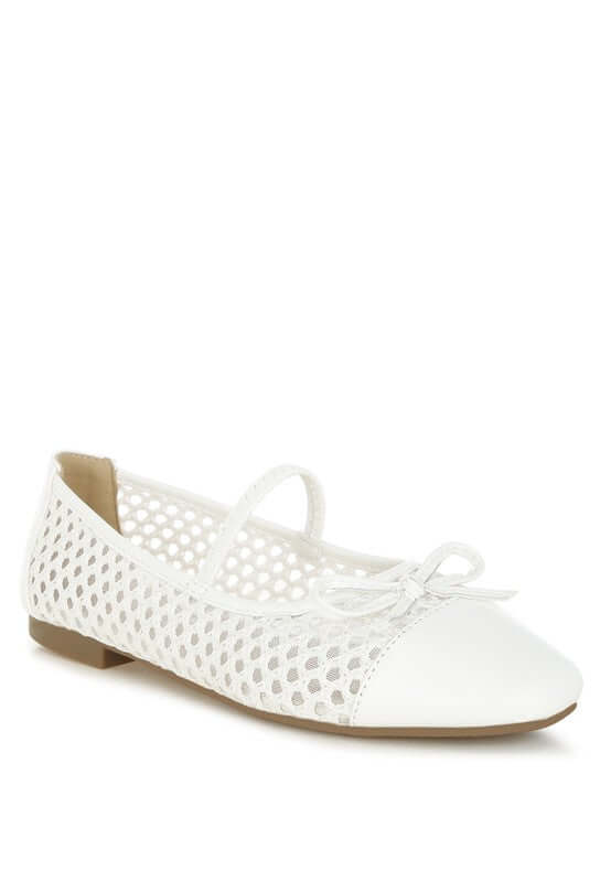 Chic Omela Woven Bow Detail Ballerinas Flats, Ballet Flats, $ 90.00, A Moment Of Now™