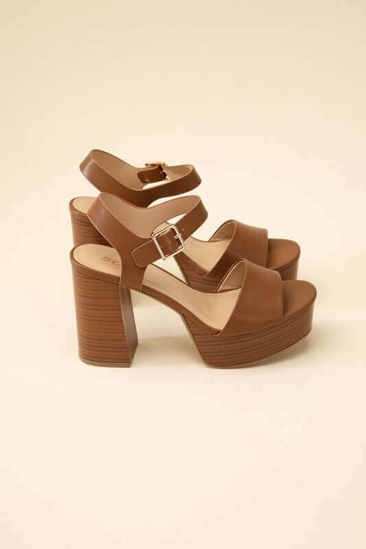 OPTIONS-S Ankle Strap Heels Sandals