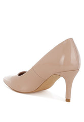 Urbi Blush Patent Stiletto Heel Pumps Heels