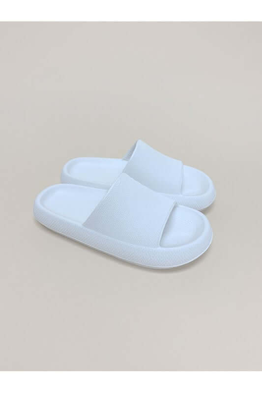 Pillow Slippers for Women | House Slides Shower Sandals | Extremely Comfy | Cushioned Thick Sole, Let's See Style, $ 43.95