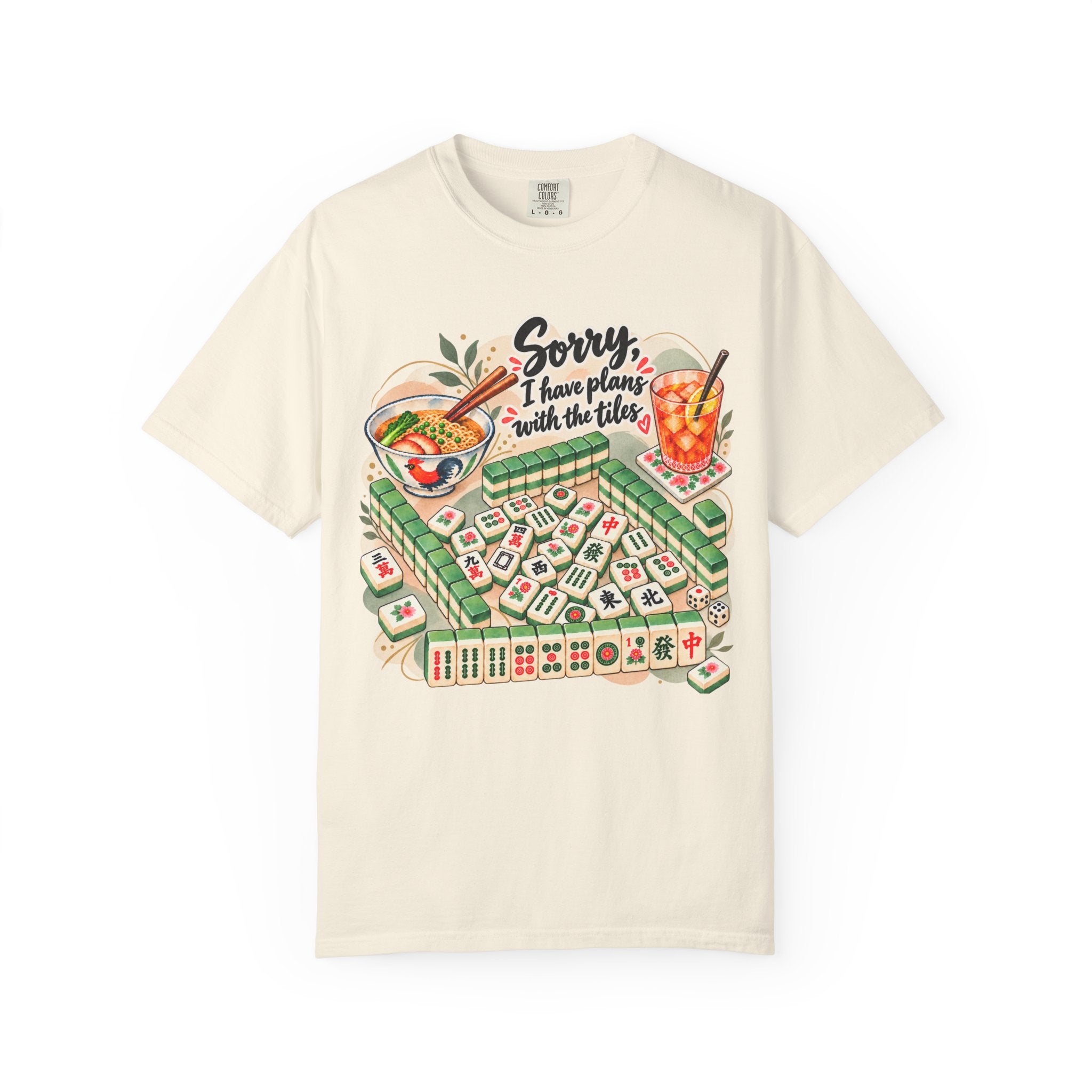 Comfort Colors 1717 Mahjong graphic T-shirt product view 2