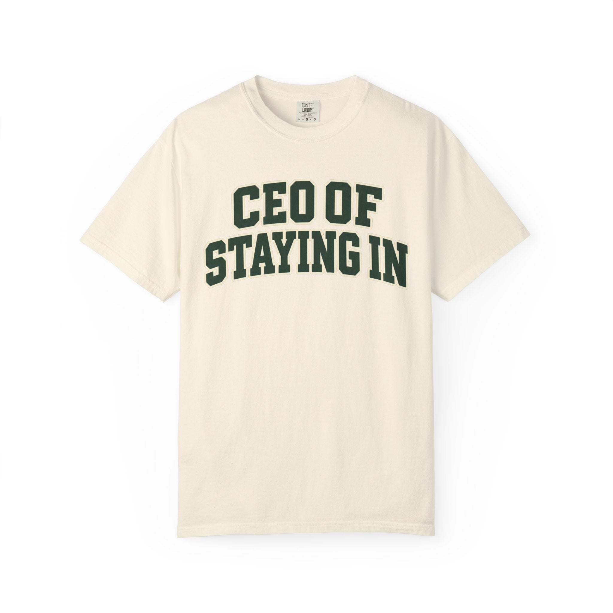 CEO of Staying In funny homebody T-shirt product image 2