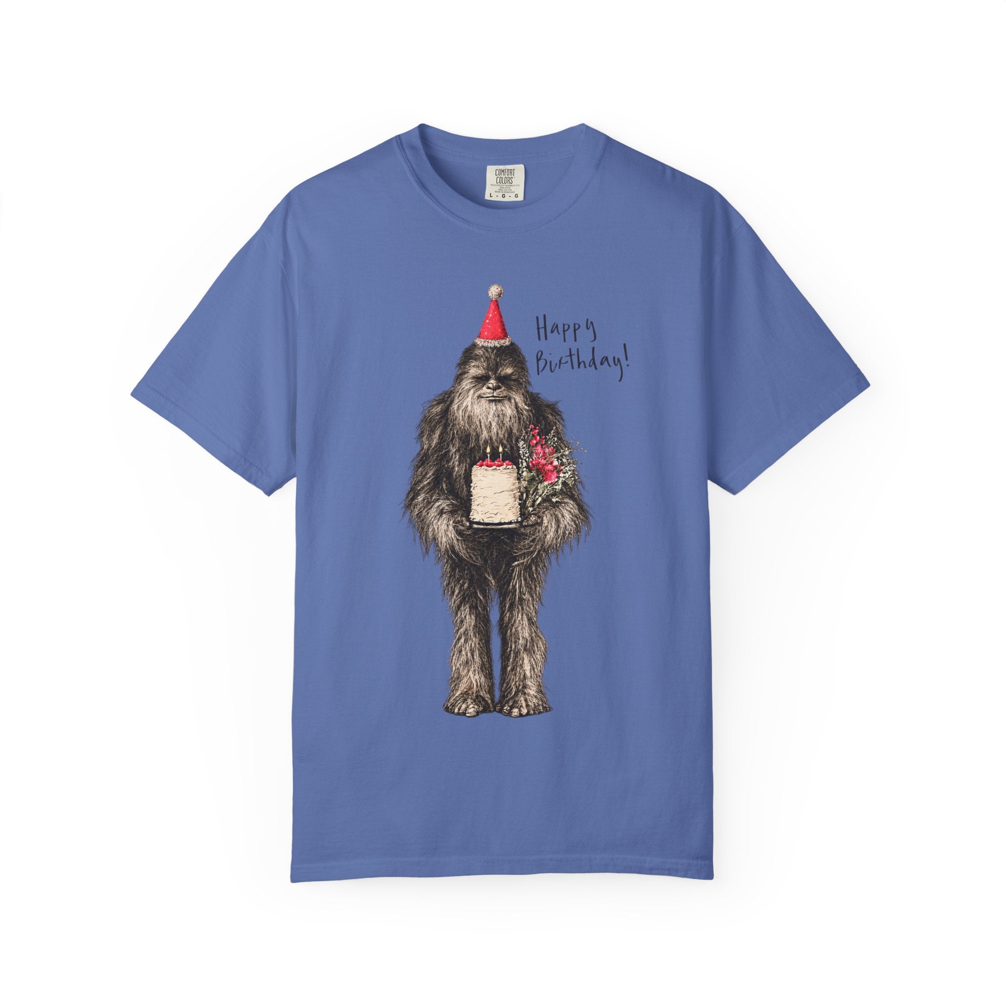 Funny Bigfoot Birthday T-shirt - Birthday Sasquatch Tee