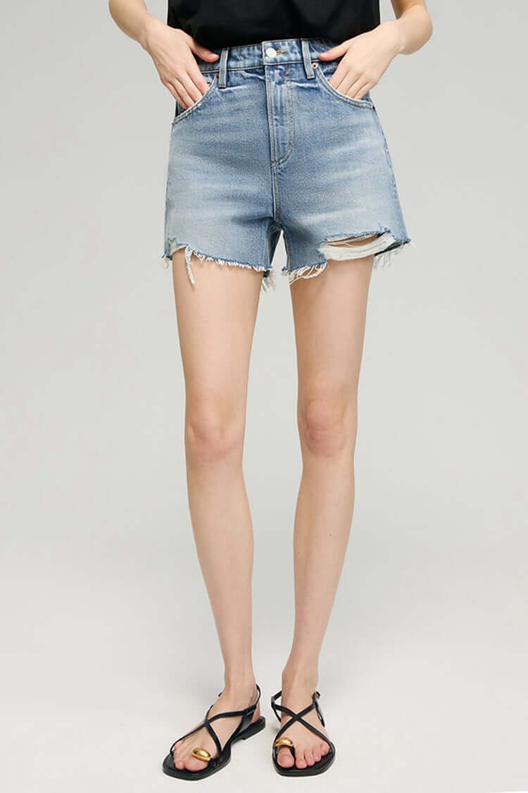 Sun-Kissed Vintage Cut Off Shorts | Hey Joanie – High-Rise Denim, Shorts, $ 88.00, A Moment Of Now™