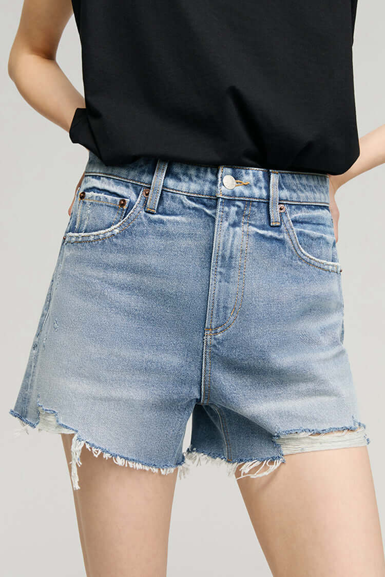 Sun-Kissed Vintage Cut Off Shorts | Hey Joanie – High-Rise Denim, Shorts, $ 88.00, A Moment Of Now™