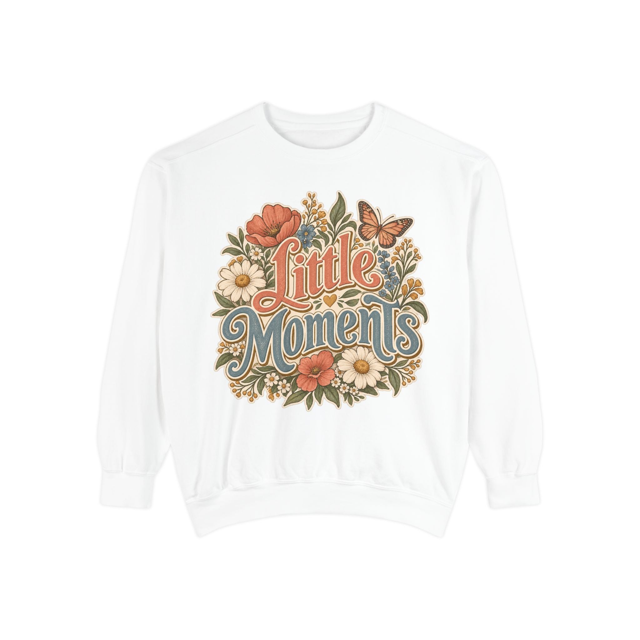 Little Moments Floral Sweatshirt - sweatshirt product image 1