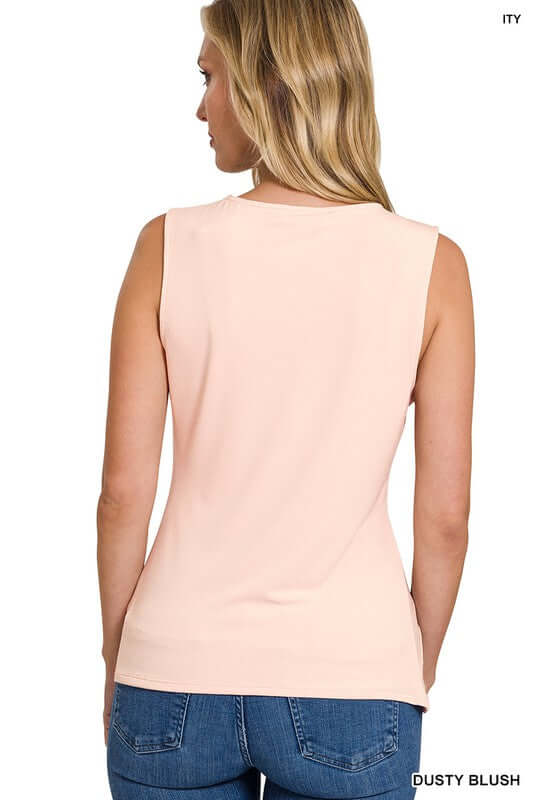 Shop ITY Women's Knot-Front Sleeveless Top | USA Boutique Clothing Online, Tops, USA Boutique