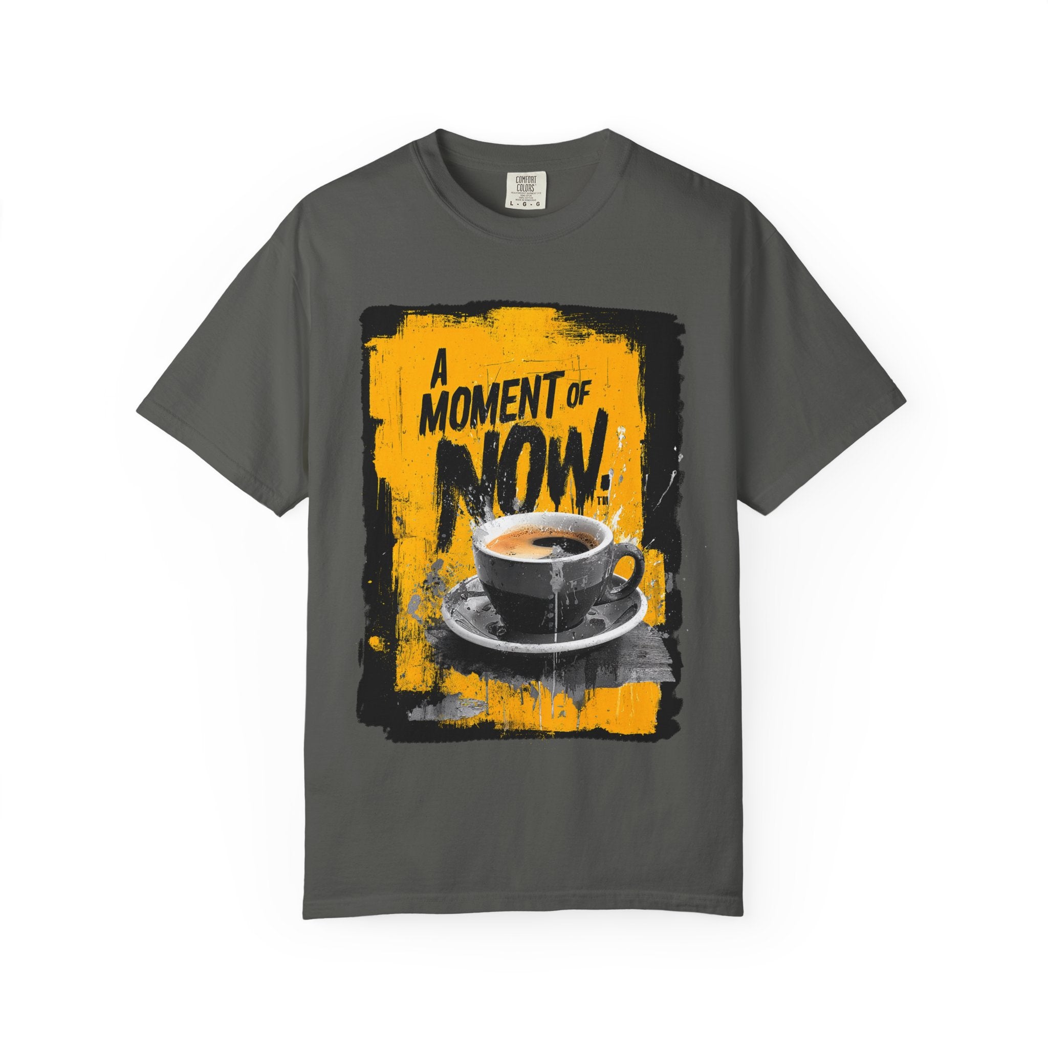 T-Shirt — A Moment of Now Coffee Graphic Tee - t-shirt product image 3