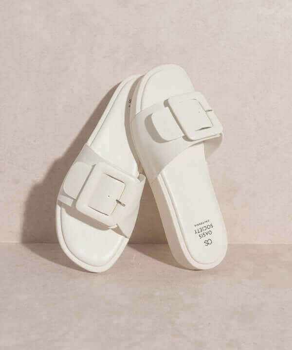 OASIS SOCIETY Daisy - Single Buckle Slide Sandals, Oasis Society, $ 56.95