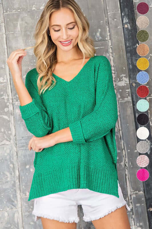 Shop Cozy Knit Style with our Crew Neck Sweater | Women's Boutique Online, Sweaters, USA Boutique