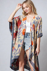 Wildflower Harmony Kimono | Boutique In USA, Clothing, $ 39.00, A Moment Of Now™
