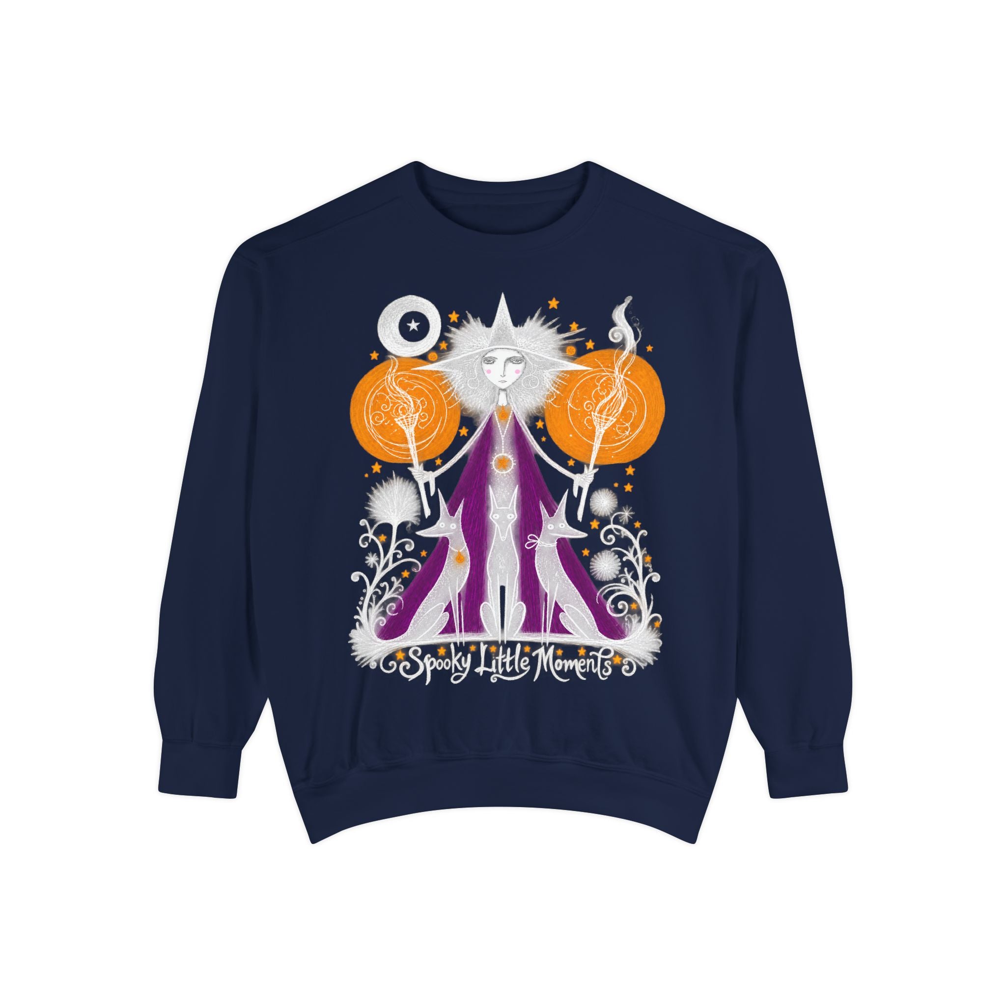 Witchy Halloween Sweatshirt — Spooky Little Moments Crewneck