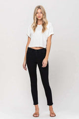 Raven Black Mid Rise Ankle Skinny Jeans, Flying Monkey, $ 65.95