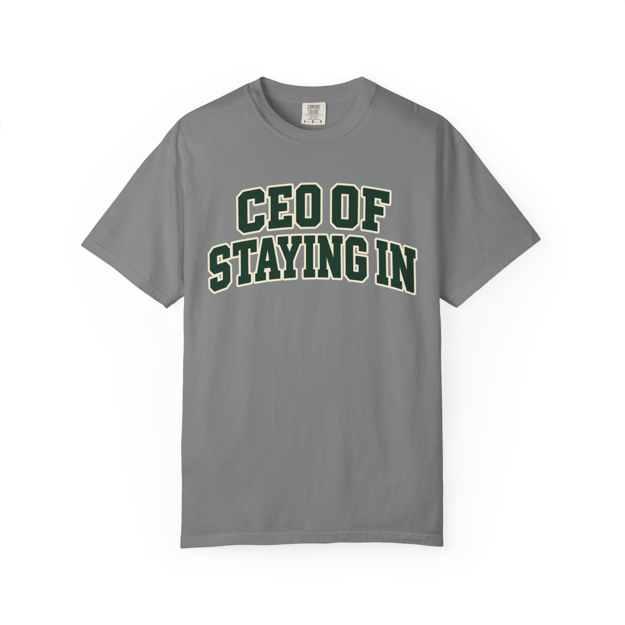 CEO of Staying In funny homebody T-shirt product image 4