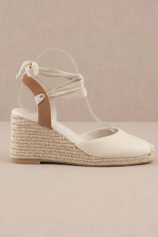 Shop Alondra Espadrille Lace Up Wedge Sandals | USA Women's Shoe Boutique, Wedges, USA Boutique