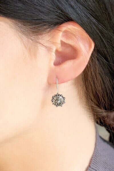 Shop Zenovia Dazzling Stone Drop Hook Earrings | Women's Fashion Jewelry, Earrings, USA Boutique