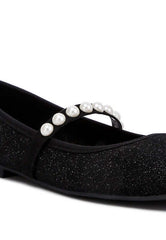 Shop Sassie Pearl Embellished Ballerina Flats | Shop Women's Footwear, Ballet Flats, USA Boutique