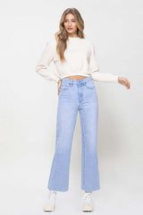 Shop 90s Vintage Salt Flat Ankle Flare Jeans, Jeans, USA Boutique