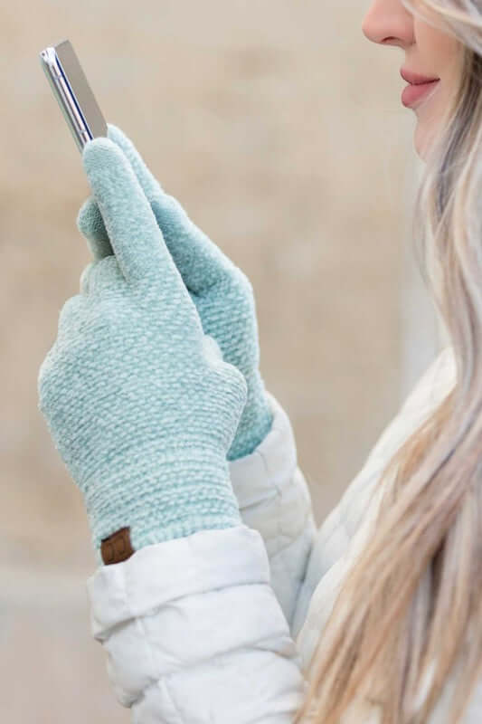 Shop CC Chenille Soft Touch Scree Gloves | Shop Boutique Clothing & Accessories, Gloves, USA Boutique