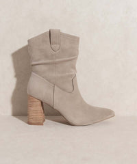 Oasis Society Mavis - Western Style Heeled Boots, KKE Originals, $ 61.95