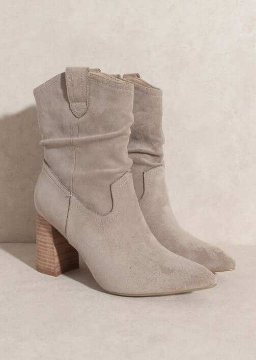 Oasis Society Mavis - Western Style Heeled Boots, KKE Originals, A Moment Of Now