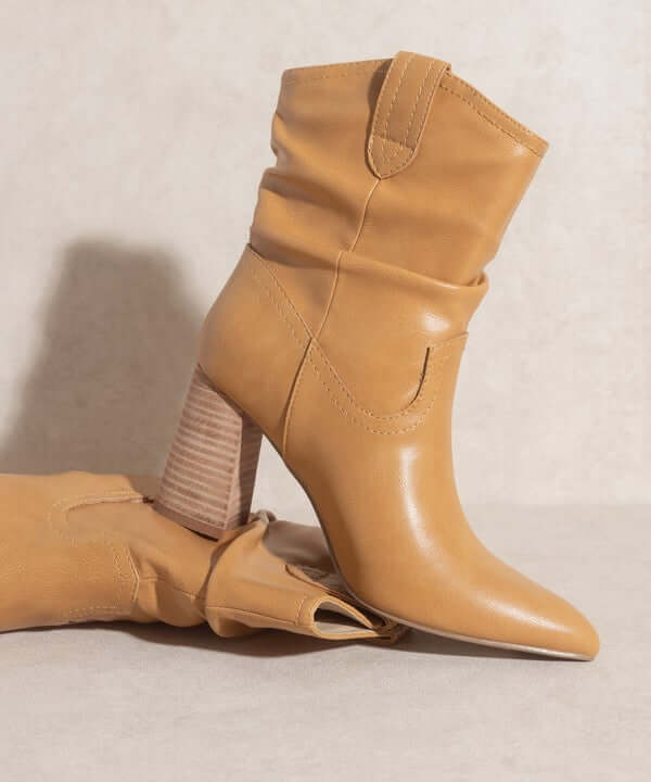 Oasis Society Mavis - Western Style Heeled Boots, KKE Originals, $ 61.95