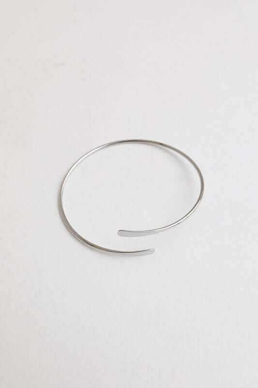 Minimal Arm Cuff Bangle - Understated Elegance, Bracelets, $ 15.95, A Moment Of Now™