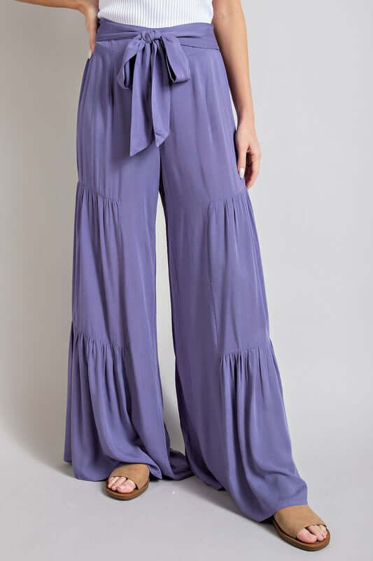 Shop Summer Style with Tiered Wide Leg Pants | Women's Clothing Boutique, Pants, USA Boutique