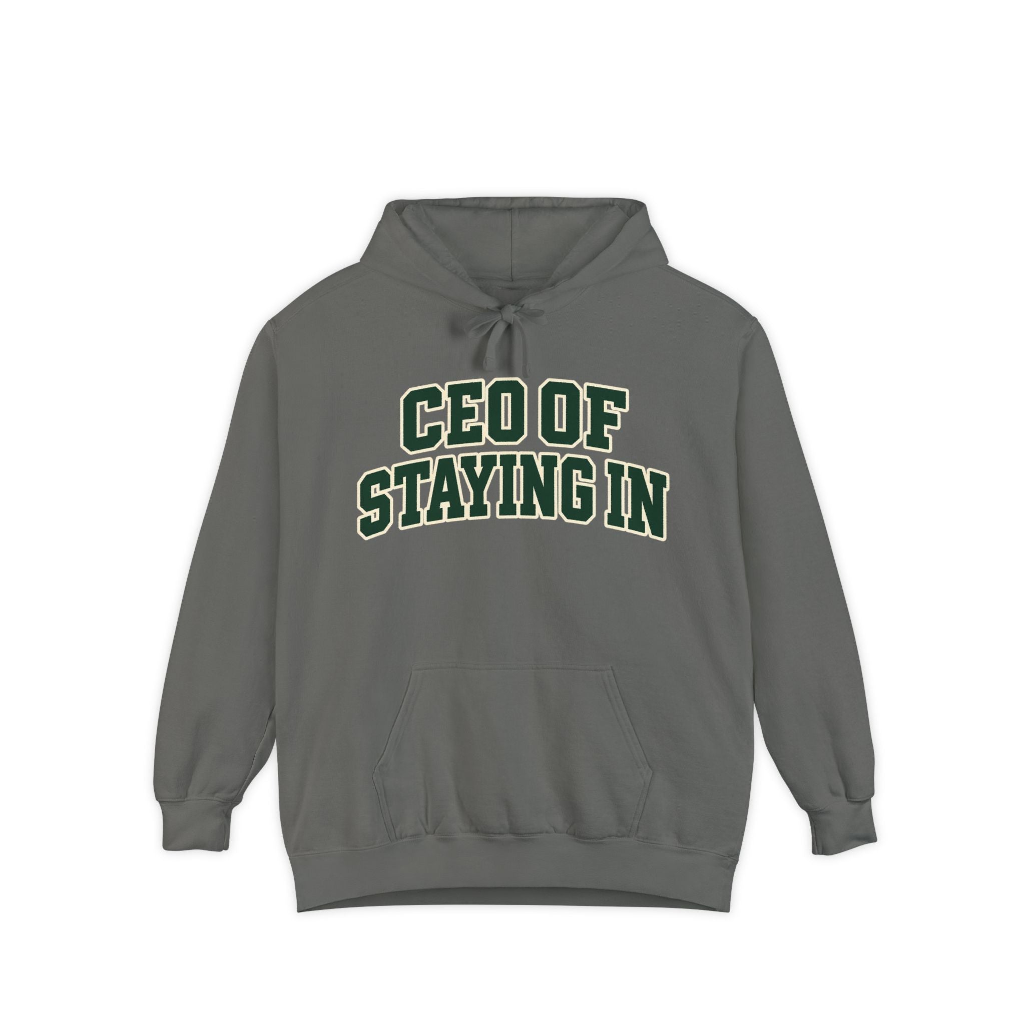 CEO of Staying In Hoodie — Cozy Homebody Graphic Pullover