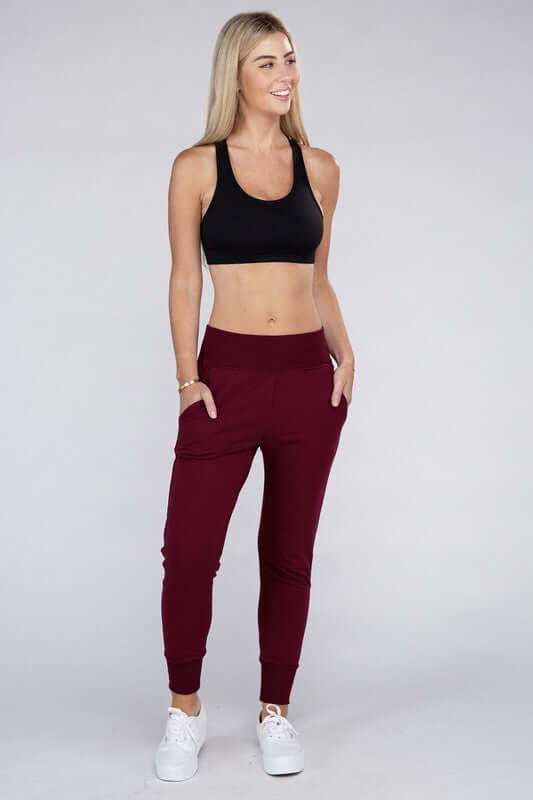 Shop Women's Comfy Stretch Lounge Sweatpants Joggers | Boutique Clothing, Sweatpants, USA Boutique