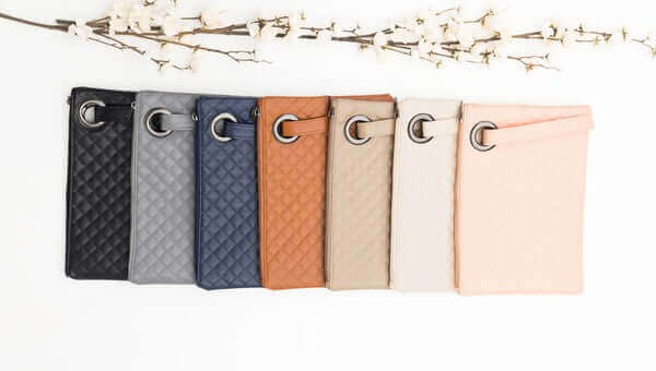 Classic Quilted Wristlet Clutch - Timeless Style, Clutches, $ 38.95, A Moment Of Now™