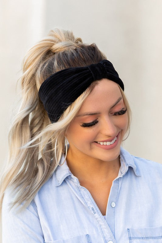 Shop Corduroy Fall Ready Headwrap Headband | Boutique Online, Headwrap, USA Boutique