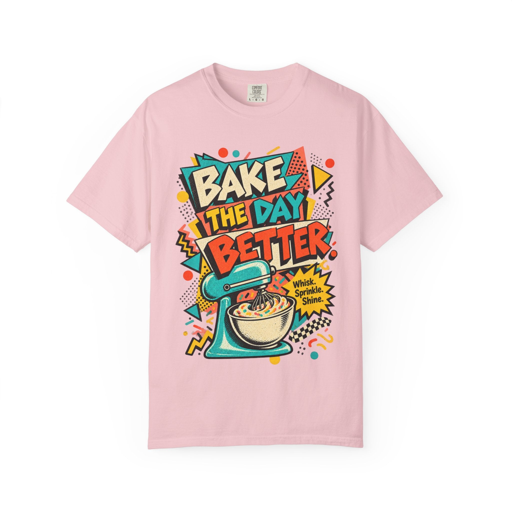 Bake the Day Better T-Shirt | Retro Baking Graphic Tee