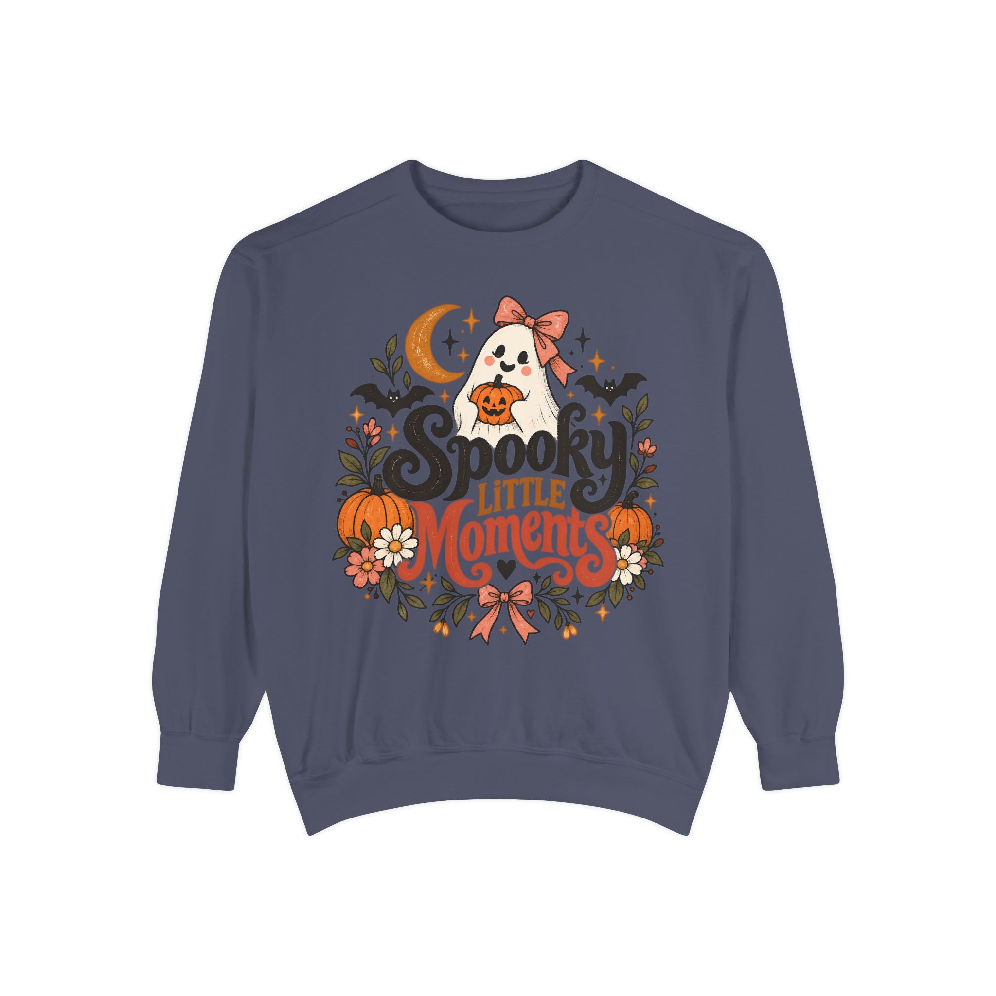 Spooky Little Moments cozy fall sweatshirt product view