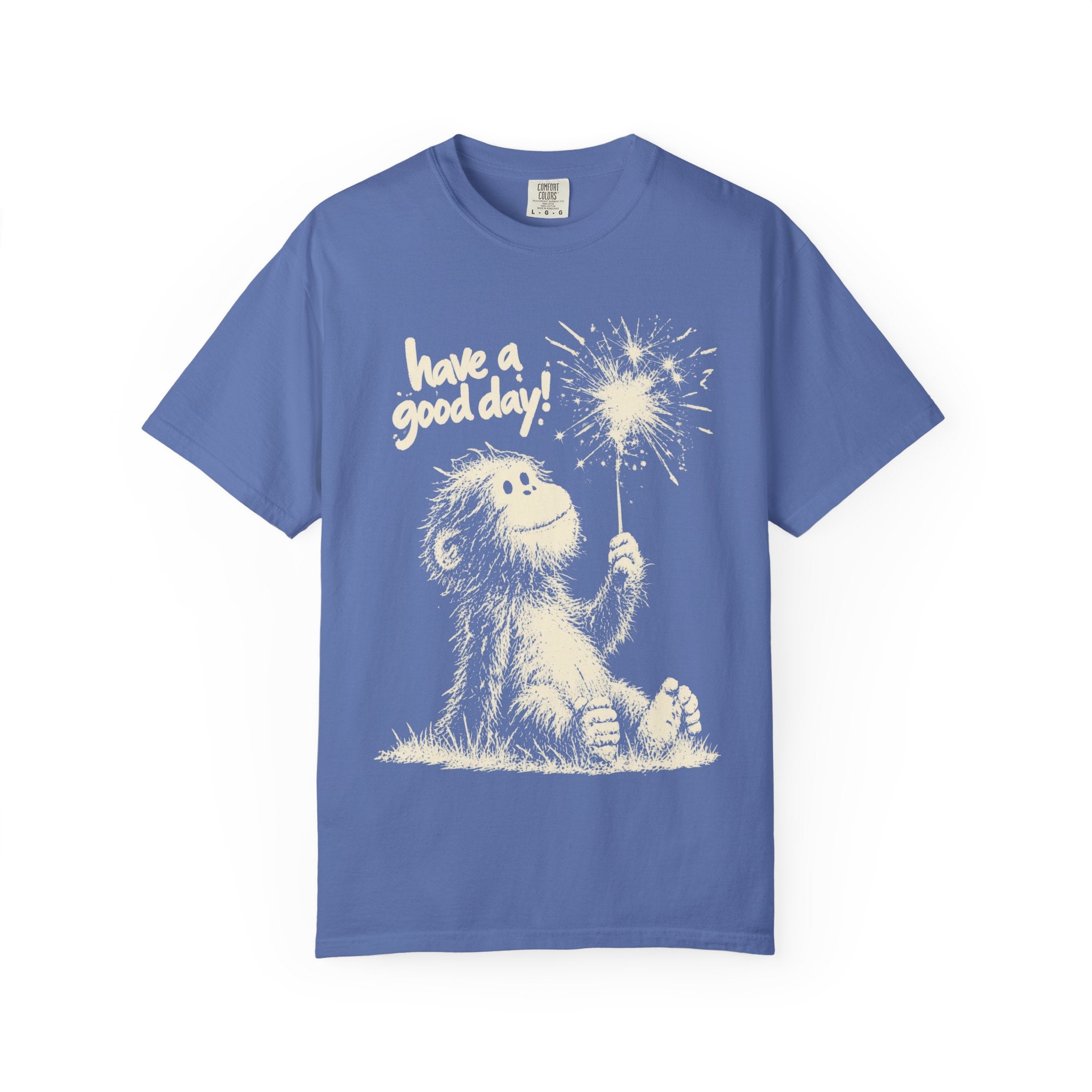Cute Baby Bigfoot Comfort Colors tee product image