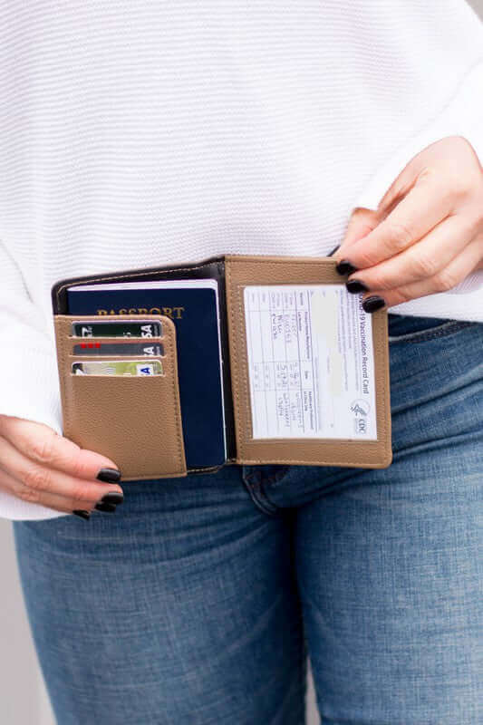 Shop Passport and Vaccine Credit Card Wallet, Wallets, USA Boutique