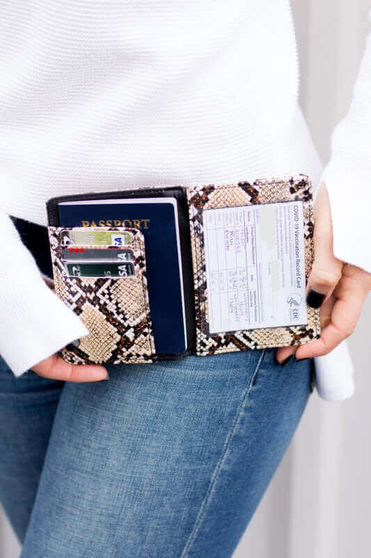 Passport and Vaccine Credit Card Wallet | Travel Essential, Wallets, $ 26.95, A Moment Of Now™