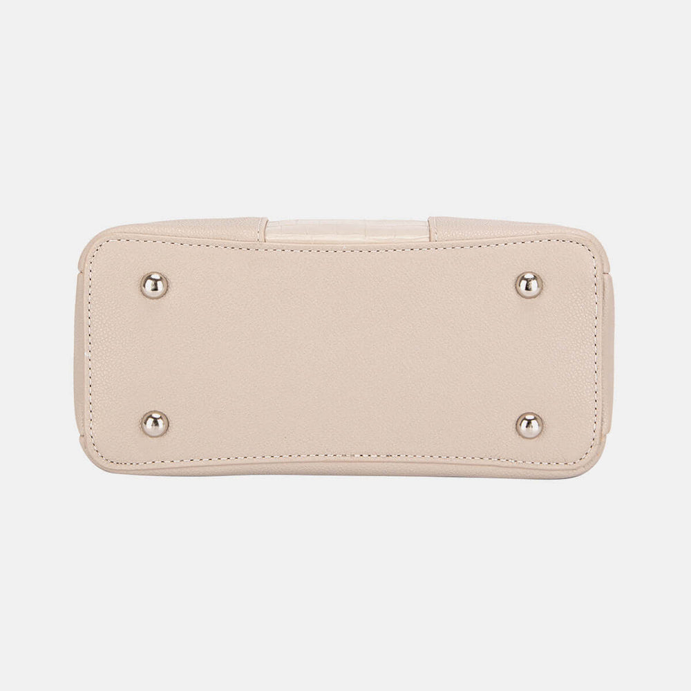 David Jones PU Leather Crossbody Bag Handbag - Chic & Functional, Crossbody Bags, $ 45.00, A Moment Of Now™