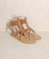 OASIS SOCIETY Blaze - Boho Lace-Up Sandals, Oasis Society, $ 58.95