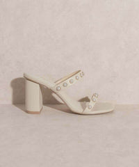 OASIS SOCIETY Victoria - Pearl Strap Heels Sandals, Oasis Society, $ 60.95