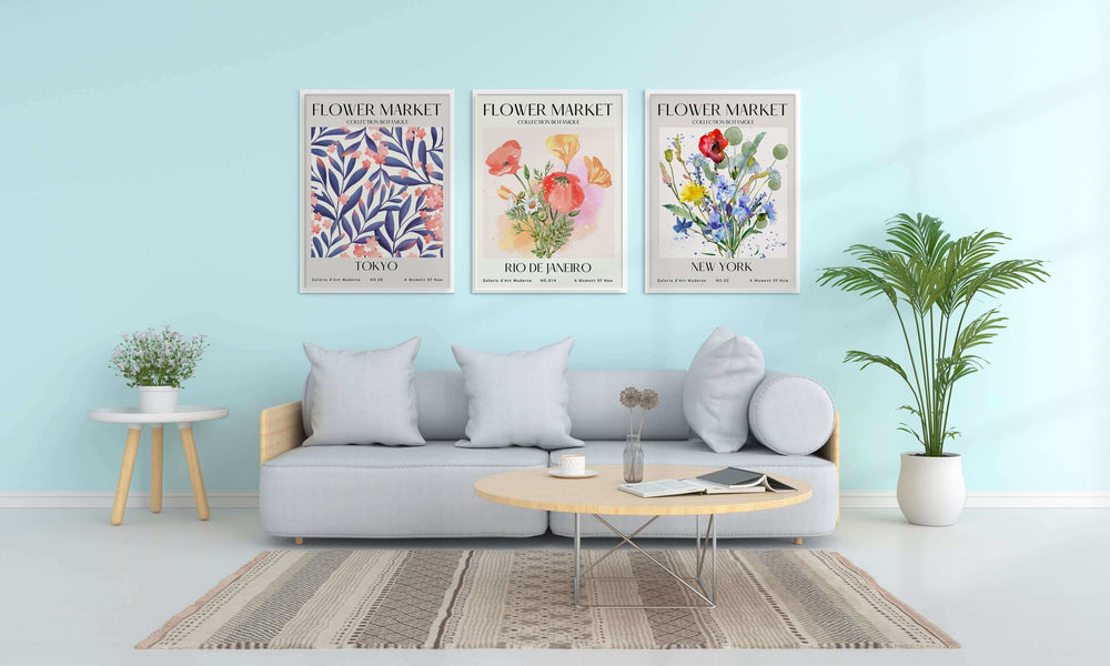 Instant Download: Flower Market Print Set of 15, Flower Market Poster, Maximalist Decor, Botanical Wall Art, Posters, Prints, & Visual Artwork, $ 10.00, A Moment Of Now™