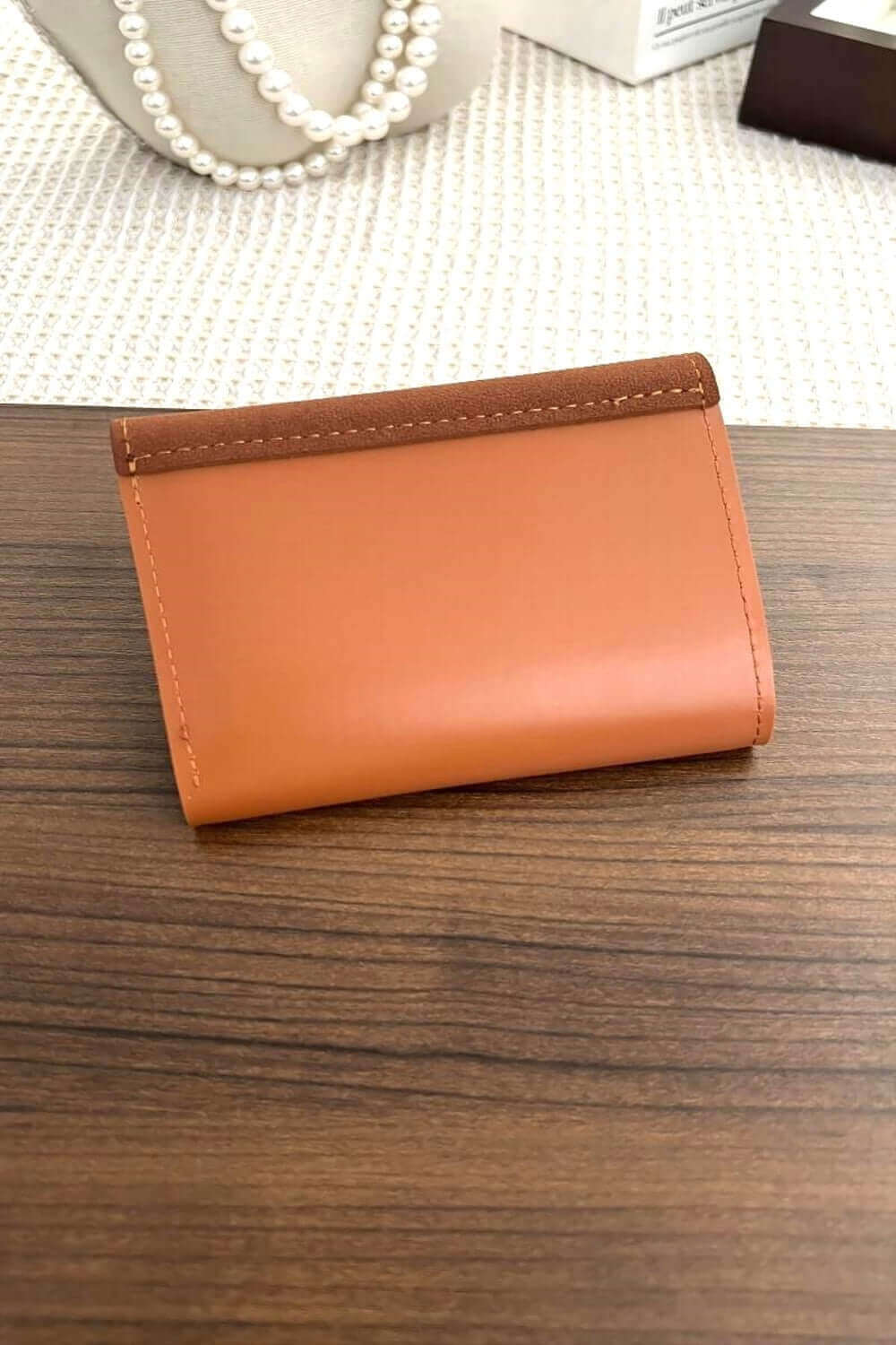 Minimalist PU Leather Compact Trifold Wallet, Zenana, $ 18.00