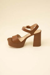 OPTIONS-S Ankle Strap Heels Sandals