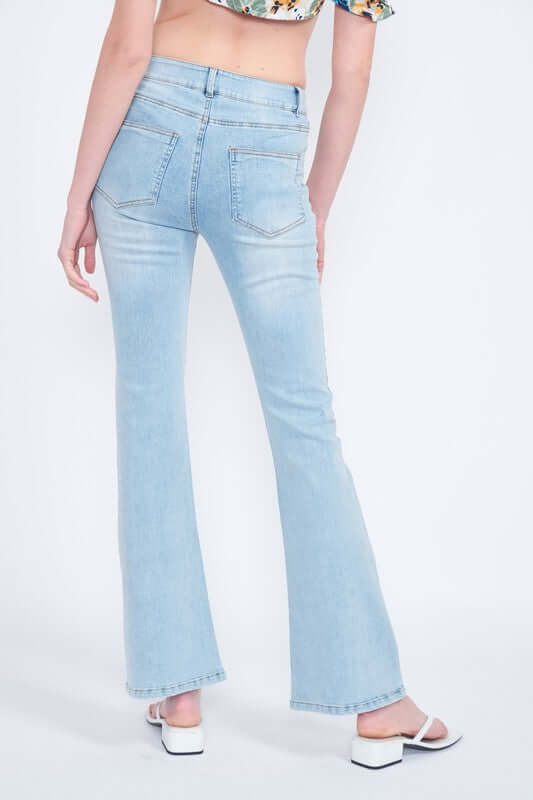 High Waisted Wide Leg Denim Jeans | Trendy Fit, Jeans, $ 101.95, A Moment Of Now™