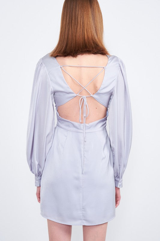 Shop Women's Back Strap Tulip Mini Dress | Fashion Boutique, Dresses, USA Boutique