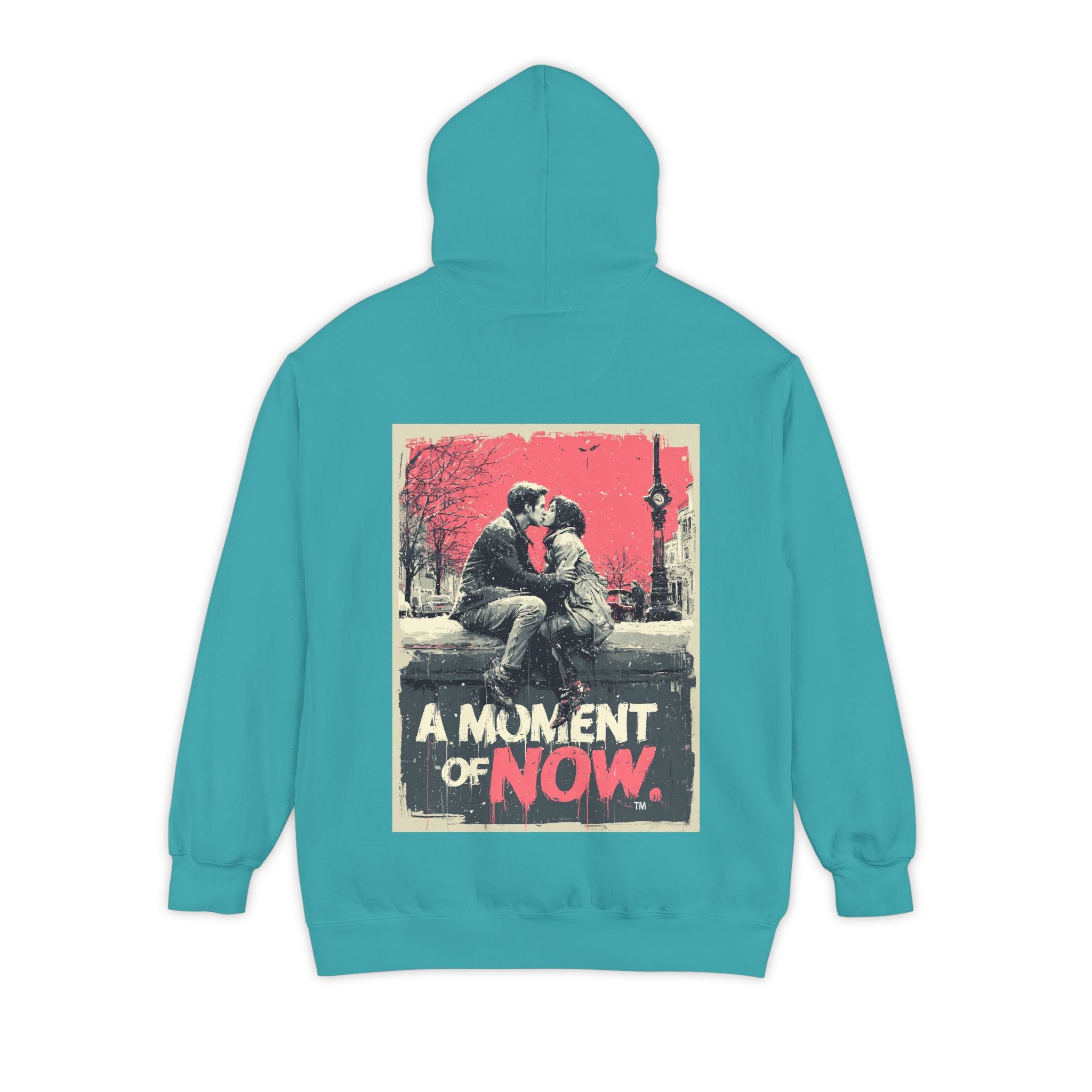 A Stolen Moment Hoodie — Garment-Dyed Graphic Pullover