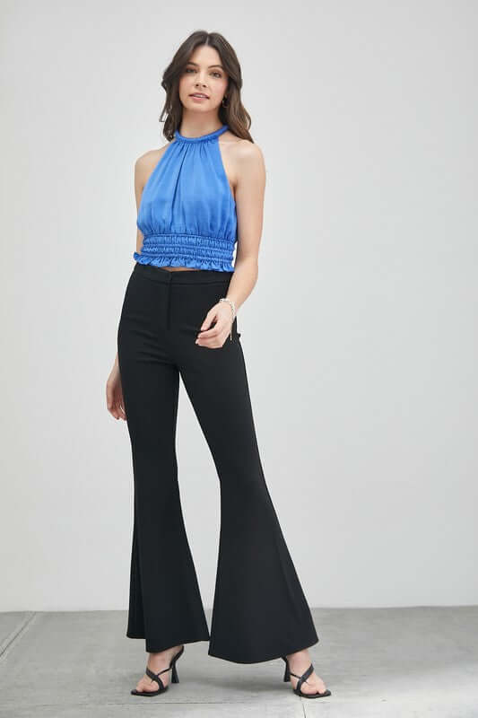 Smocked Waist Sleeveless Crop Top, Do + Be Collection, $ 46.00