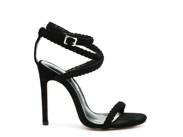 Shop Sherri Suede Stiletto Sling Back Party Heels Sandals | Boutique Shoes, Heels, USA Boutique